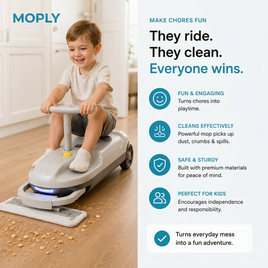 Moply - Mini Cleaning Kart